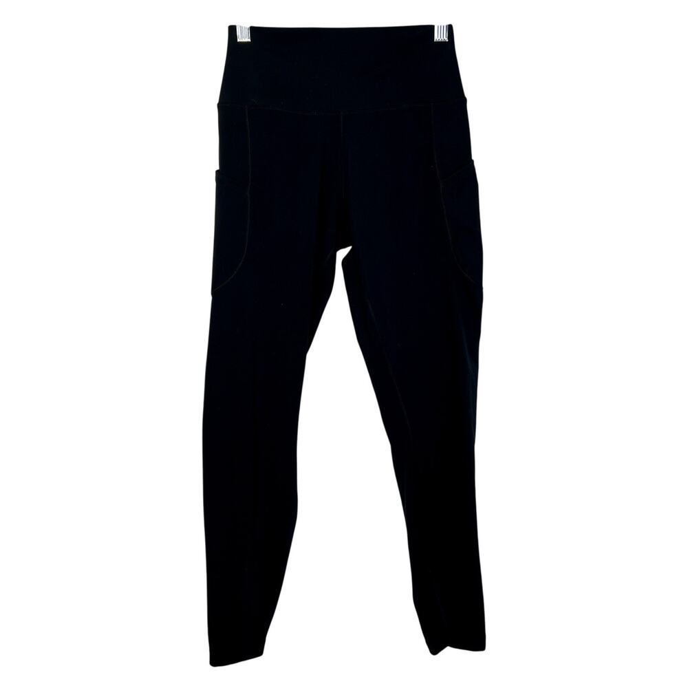 Nike Dri-Fit Black Capri Pockets Compression Athletic Leggings‎ Pants Size M